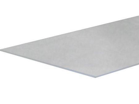 Clear Fused Quartz Plate - Single piece 410mm x 90mm x 3 mm - Single Piece Hot on Sale