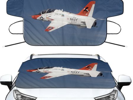 US Navy Training Jet  Designed Car Windshield Snow Covers Online