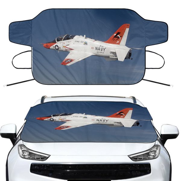 US Navy Training Jet  Designed Car Windshield Snow Covers Online