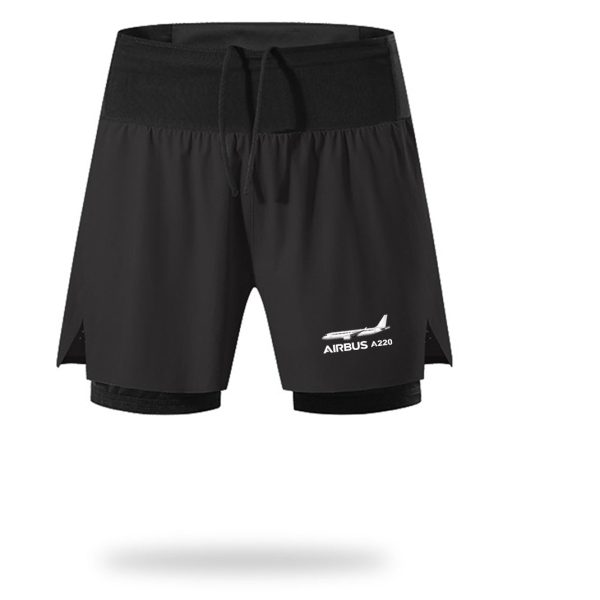 The Airbus A220 Designed Quick Dry Fitness Shorts Online Hot Sale