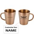 Virgin Atlantic- Airlines Designed Stainless Steel Coffee Mugs Online Hot Sale