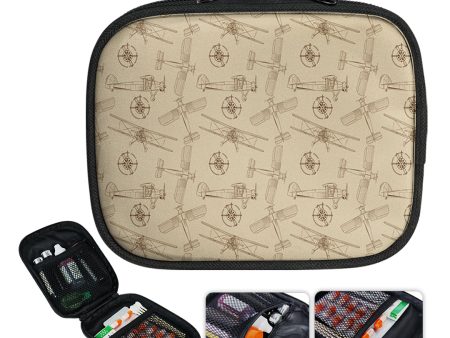 Very Cool Vintage Planes 2 Designed Travel & Medical Storage Bags Online Hot Sale