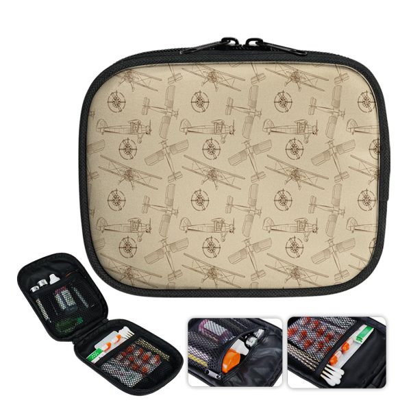 Very Cool Vintage Planes 2 Designed Travel & Medical Storage Bags Online Hot Sale