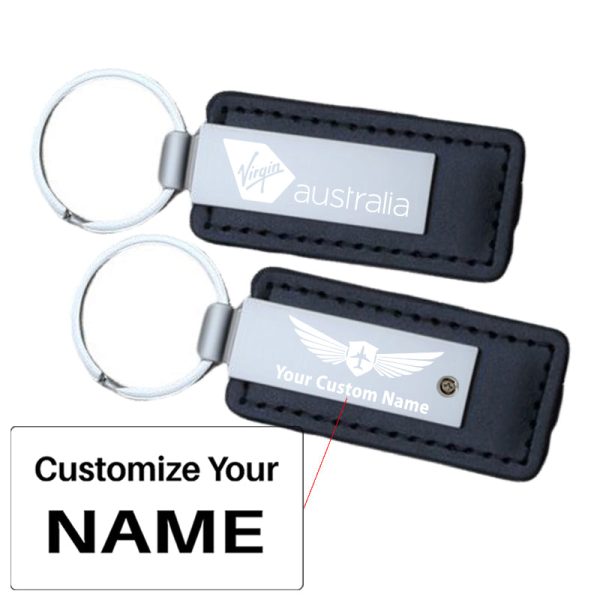 Virgin Atlantic- Airlines Designed PU Leather Key Chains Sale