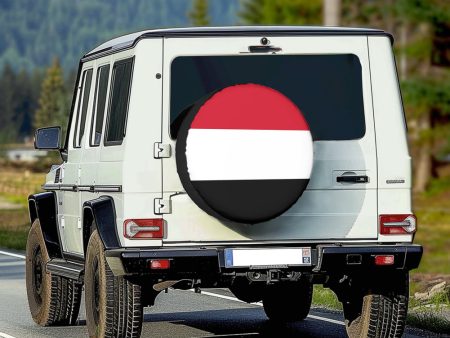 Yemen Flag Designed Tire Cover Cases For Sale