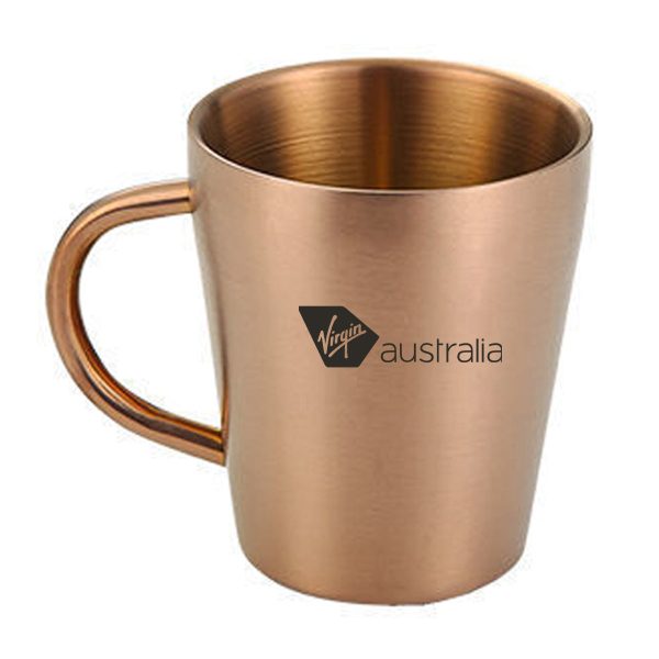 Virgin Australia Airlines Designed Stainless Steel Coffee Mugs Fashion