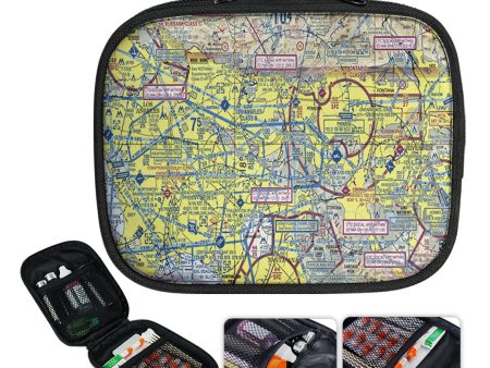 VFR Chart Designed Travel & Medical Storage Bags on Sale