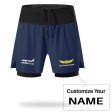 The Airbus A220 Designed Quick Dry Fitness Shorts Online Hot Sale