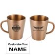 %100 Original Aviator Designed Stainless Steel Coffee Mugs Fashion