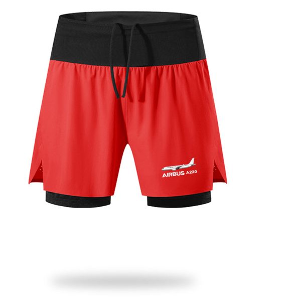 The Airbus A220 Designed Quick Dry Fitness Shorts Online Hot Sale