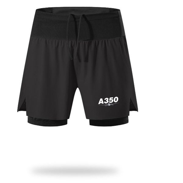 Super Airbus A350 Designed Quick Dry Fitness Shorts Cheap