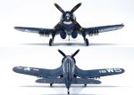 1 72 F4U VMFA-323 Death Tattlers 18  Fighter Airplane Model For Sale