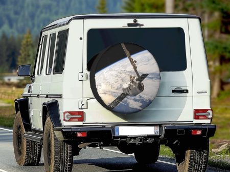 World View from Space Designed Tire Cover Cases For Discount